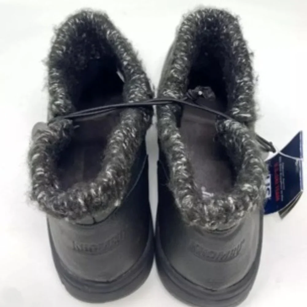 Khombu Billie Winter Ankle Boot Black Size 6 - Picture 5 of 6